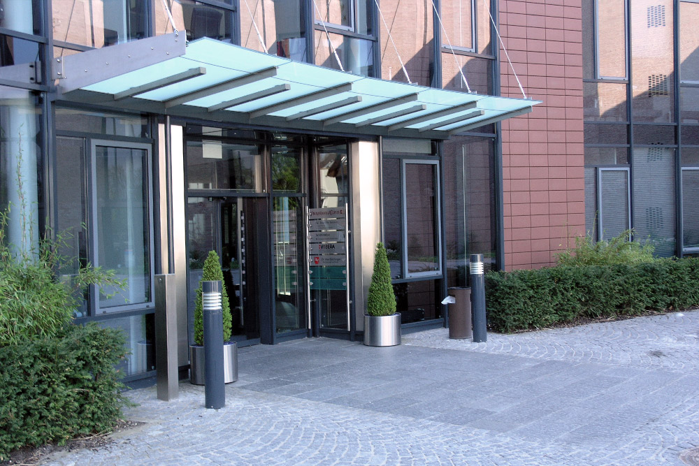 Harting-Metallbau-Vordach